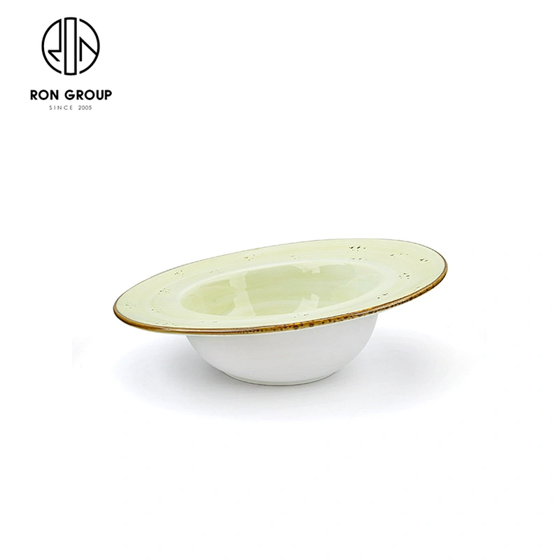 Modern Personality Dinnerware Food Porcelain Custom Hat Shape Bowl