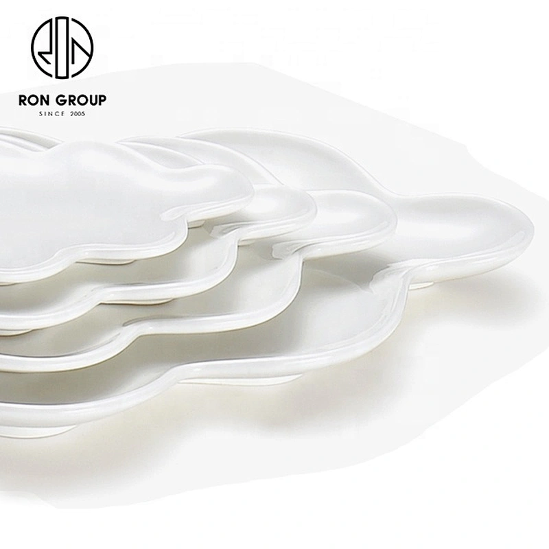 Wholesale White Dinnerware Ceramic Plates 7