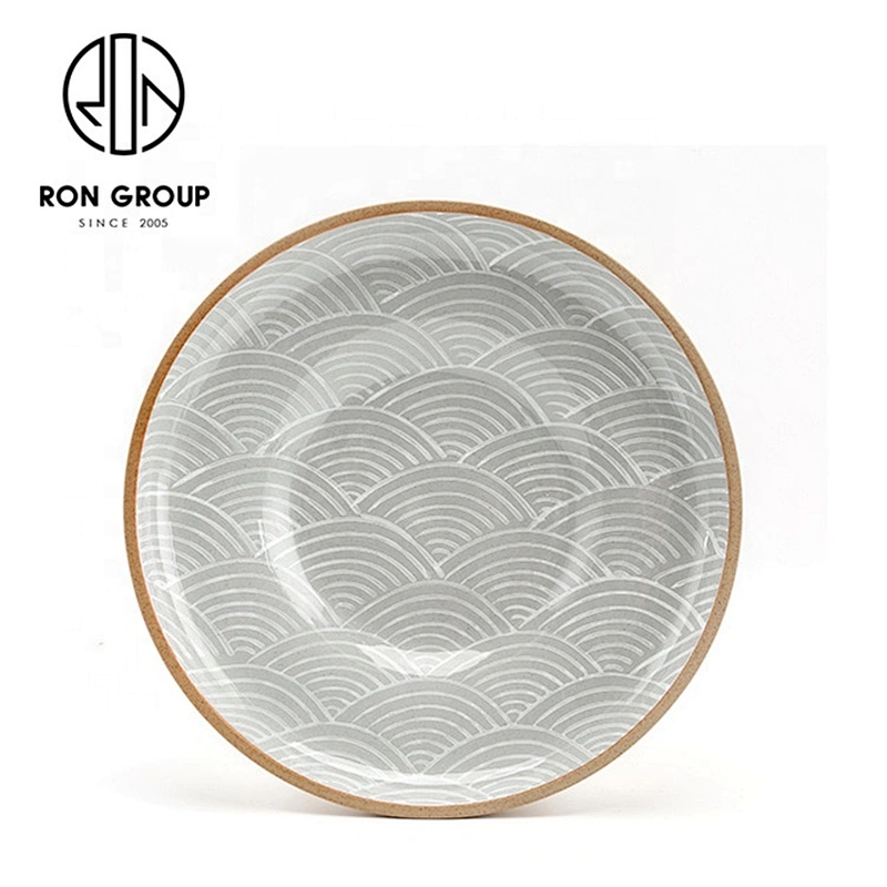 Personalized Beautifully Hotel Cutlery Set Ceramic Dinner Plate Sets