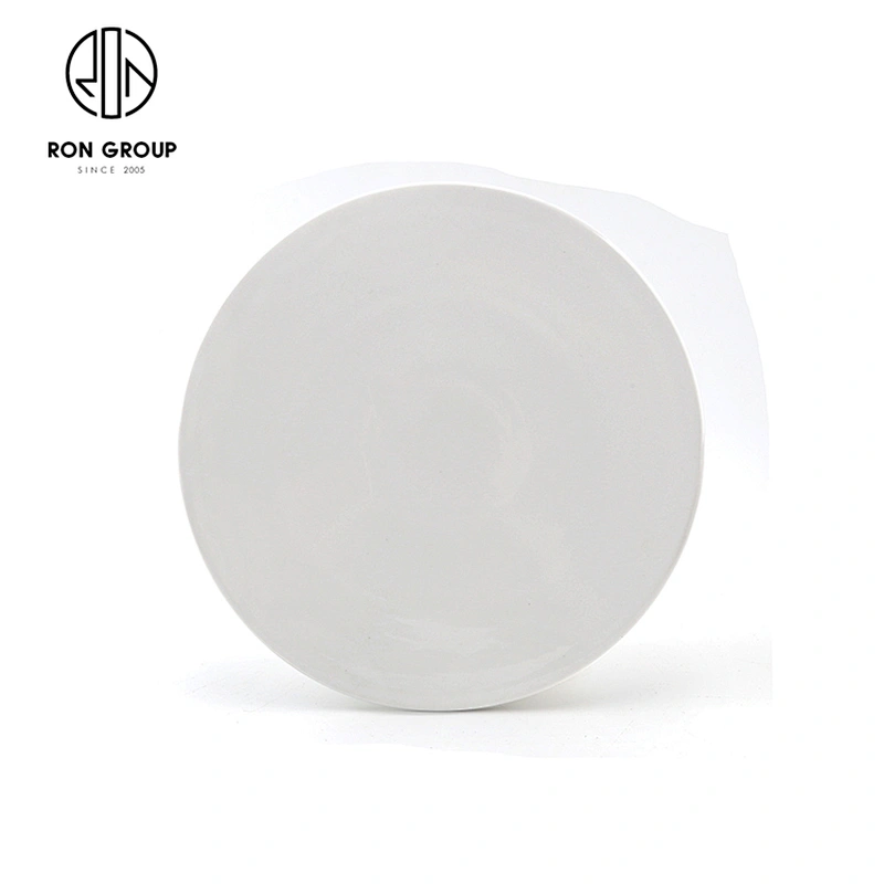Manufacturer Wholesale Butter Bread Plate Round Porcelain Dish