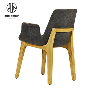 Comfort Classic Style Hotel Armrest Leather Dining Room Chair