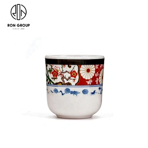 Hot Sale In Japan Custom Print Melamine Drinking Water Or Juice Cup