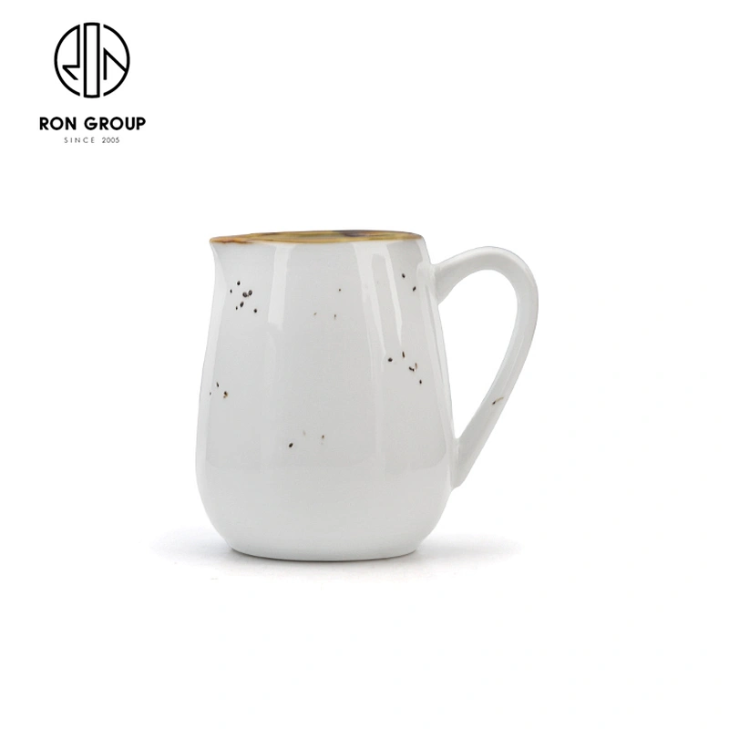 Hot Sale High Capacity Tableware Porcelain Coffee Pot Ceramic Milk Tea Cup