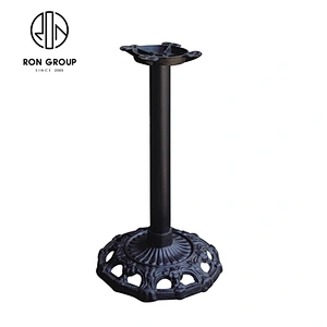 Hot Sale Restaurant Coffee Shop Square Cast Iron Dining Table Base
