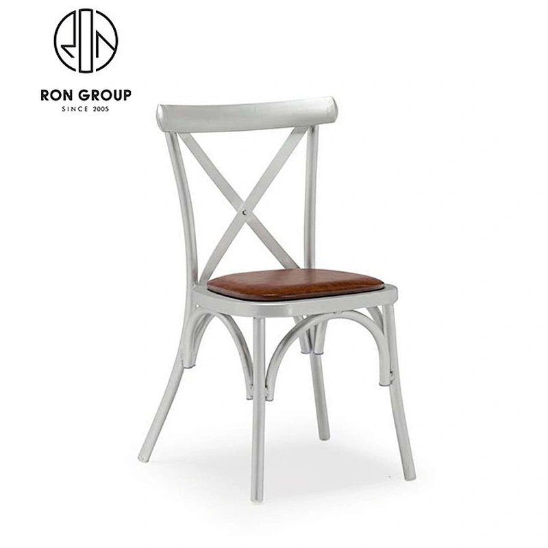 Wedding Hotel Garden Cross Back Chair