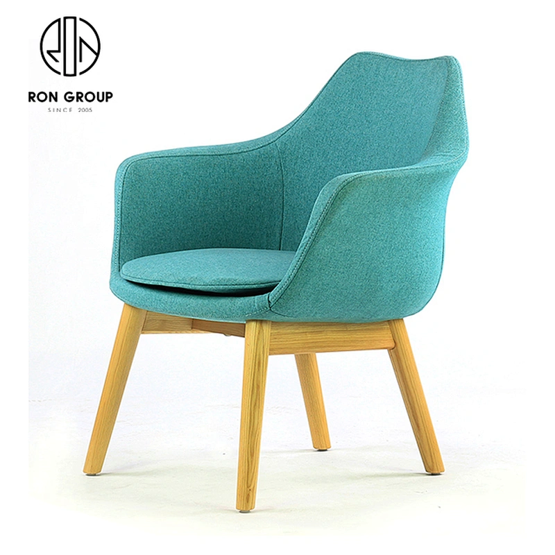 High Quality White Ash Wood Furniture Leisure Leather Chairs For Dining Room