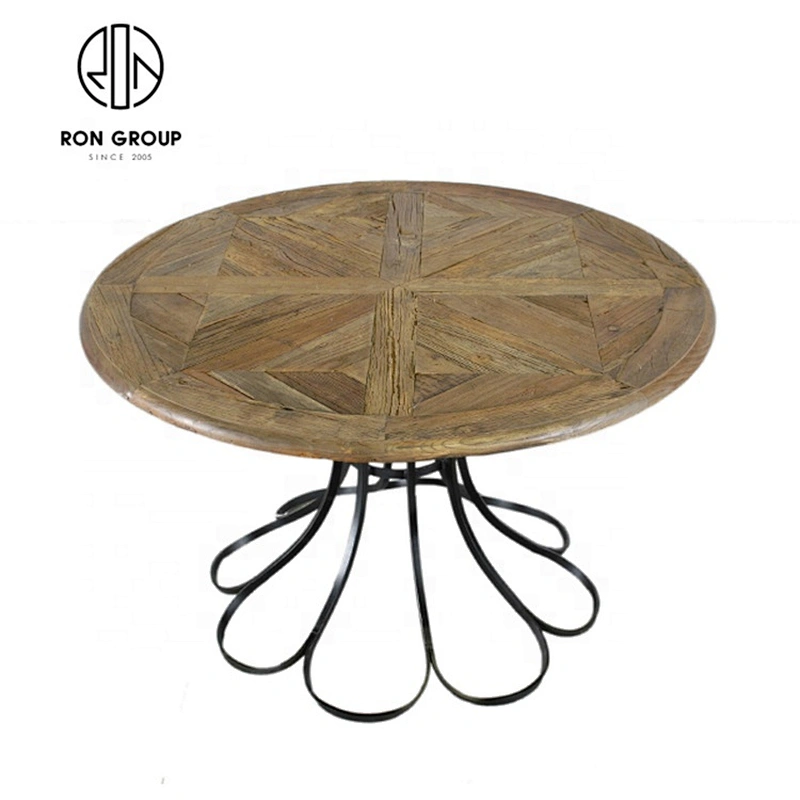 Good Quality Wood Furniture Restaurant Modern Dining Round