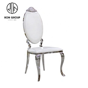 Restaurant Generic Classic Stainless Steel Wedding Hall Chairs