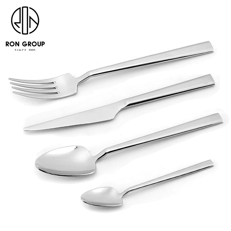 Wholesale High Quality Restaurant Stainless Steel 304 Silver Cutlery Set