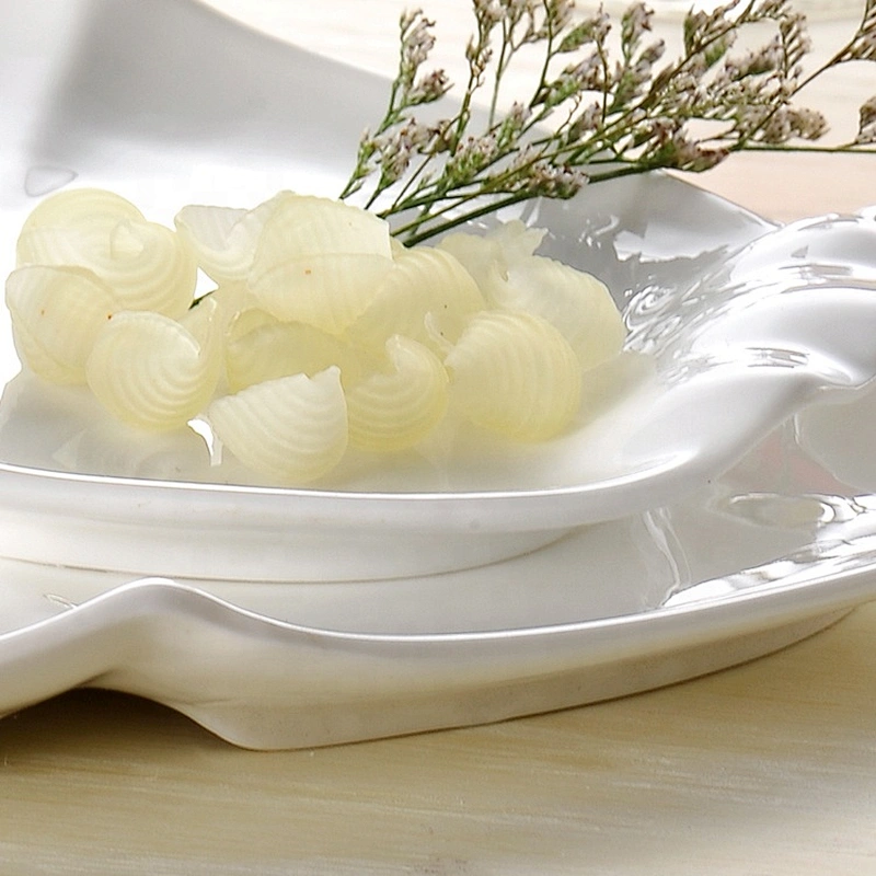 2020 New Coming Restaurant 9'' Ceramic White Soup Bowl Bottom Chassis