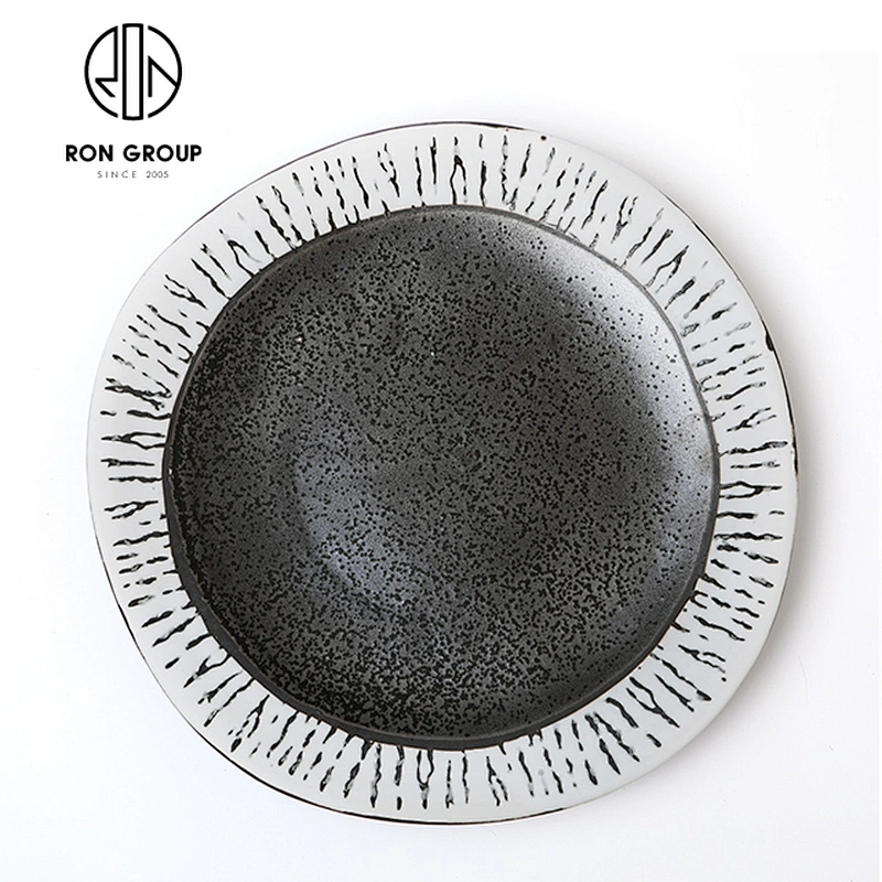 High Quality Restaurant Tableware 9 Inch Round Food Dinner Plate