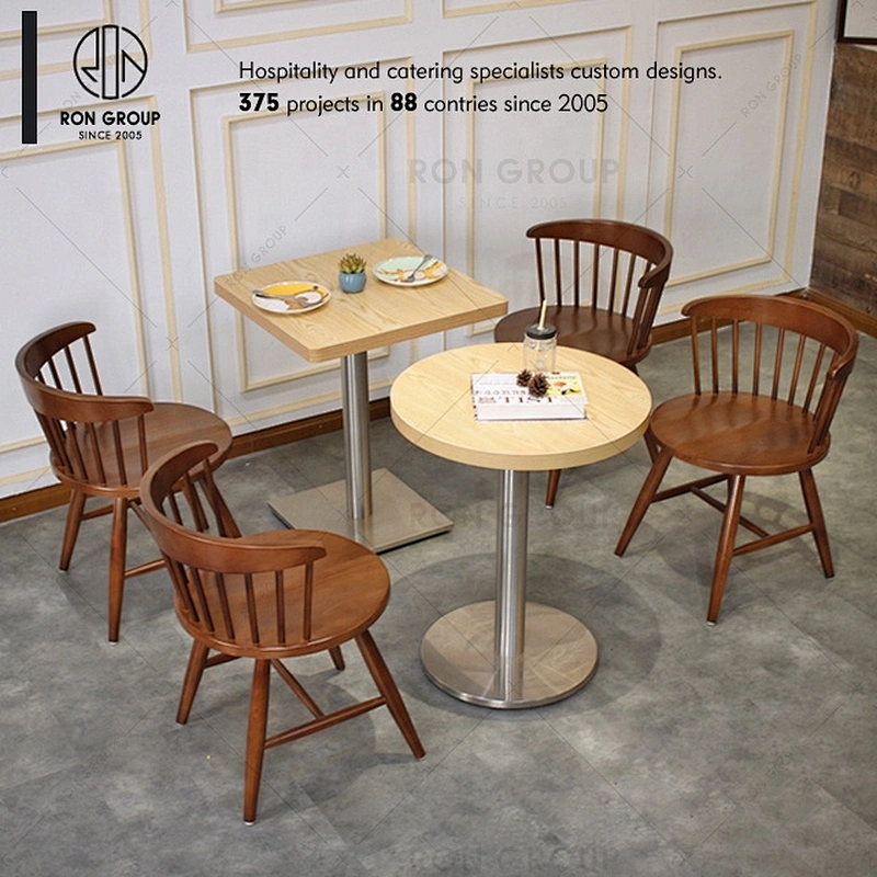 Good Quality Restaurant Portable Solid Wood Modern Luxury Chair