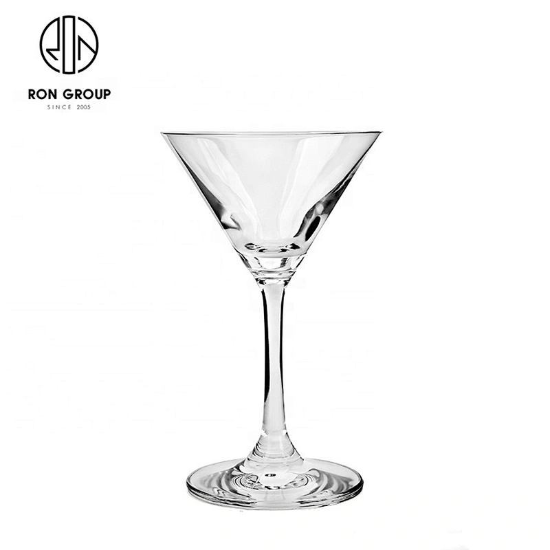 100% high Quality Luxury Clear Glass Cup Champagne Cocktail Glass