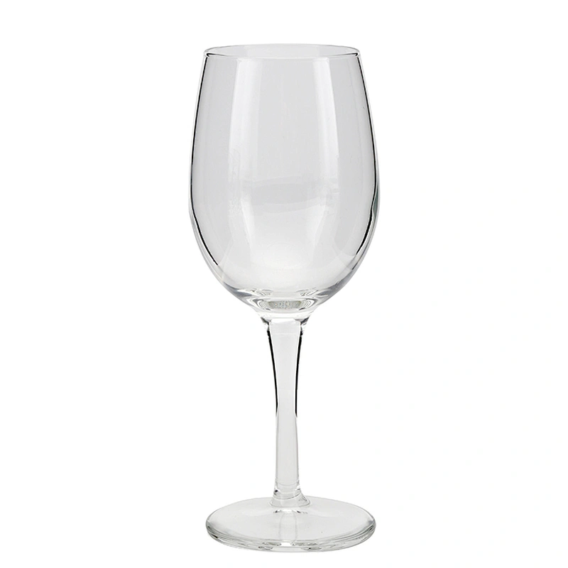 Luxury White Transparent Glass High End Restaurant Custom Wine Glass