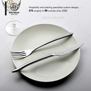 Hotel Restaurant Stainless Steel Spoon And Fork Set