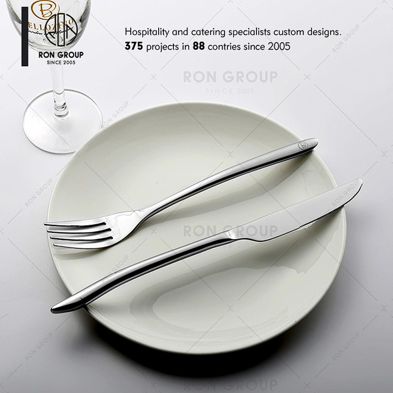 Hotel Restaurant Stainless Steel Spoon And Fork Set