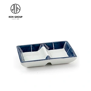 Kitchen Lattice Seasoning Small Dish Square Style
