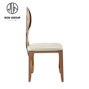 Wholesale Hotel Restaurant Dining Stainless Steel Chair