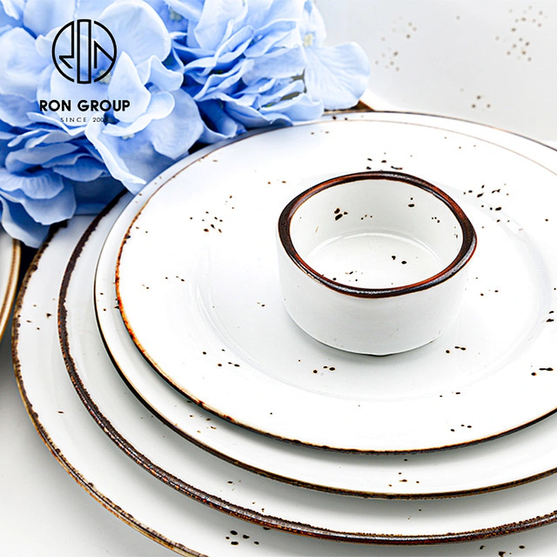 Wholesale Round Porcelain Dinner Plates For Restaurant
