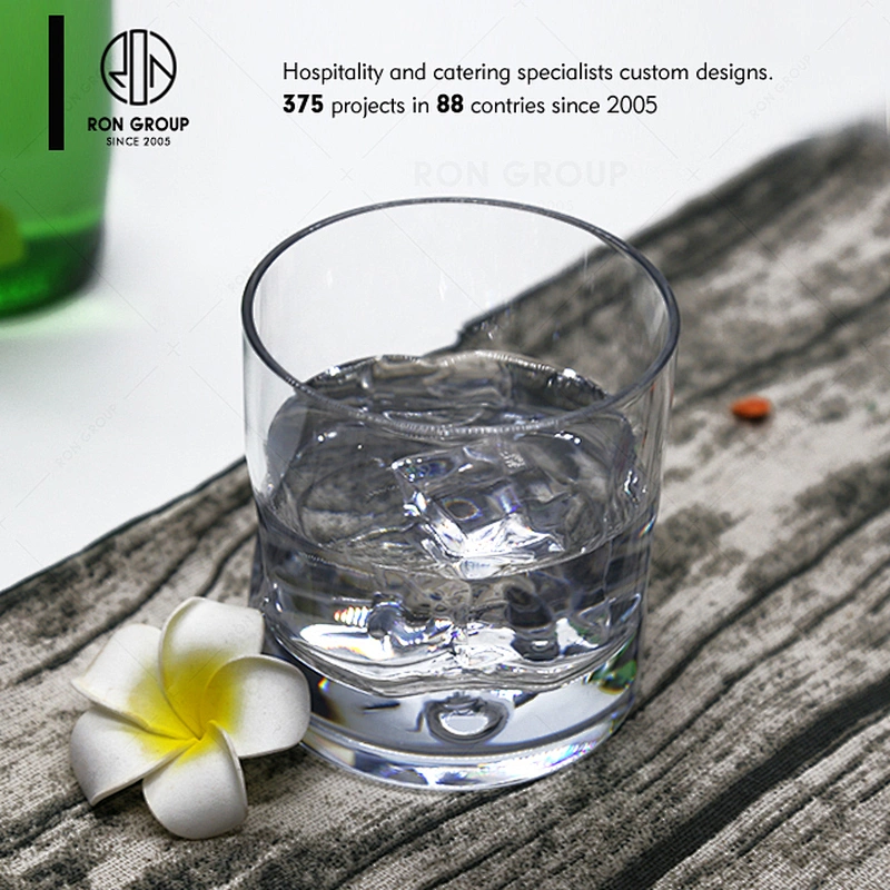 Bar restaurant 6oz unbreakable polycarbonate plastic highball cup