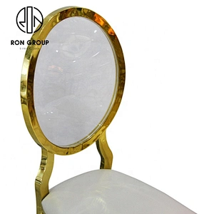 High Quality Strong Stainless Steel Wedding Banquet Chair