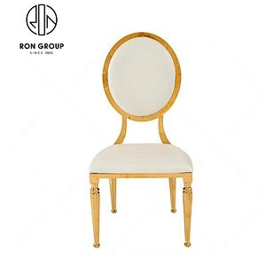 Factory Supply Silver Stainless Steel Dining Chair