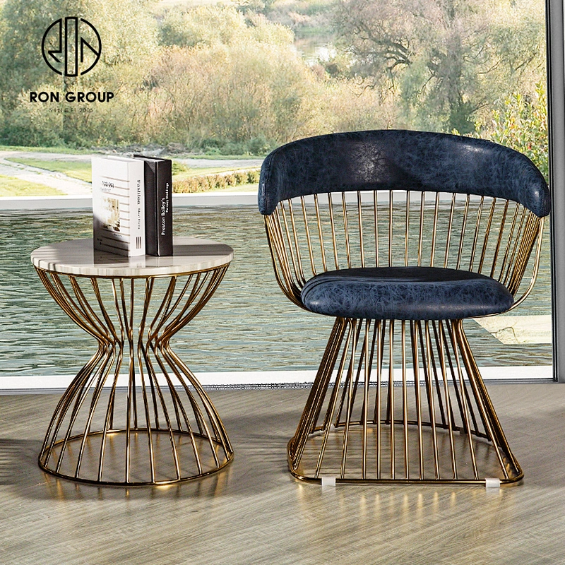 High Quality Home Furniture Leather Living Room Modern Leisure Chair