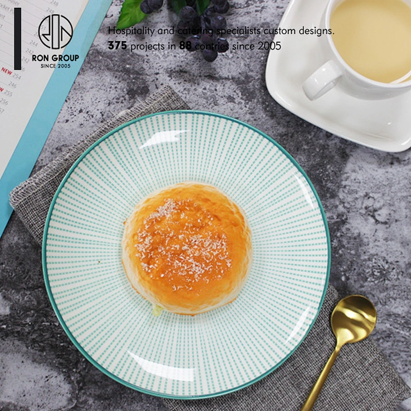 Home basic ceramic cheap and decorative plates