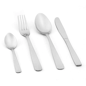 Restaurant Wedding Gold And Pink Color Stainless Steel Flatware Cutlery