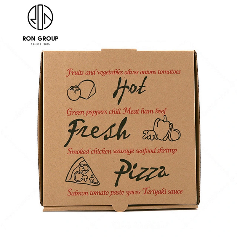 Wholesale 14 Inch Food Grade Corrugated Pizza Box