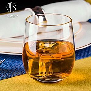 525ml Smooth Advanced Wine Glass Hotel Luxury Crystal Whiskey Glasses
