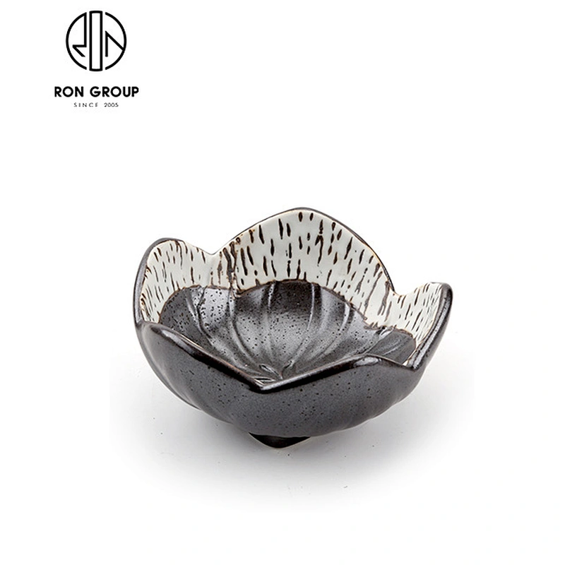 wholesale tableware ceramic sushi 5.25'' round sauce dish
