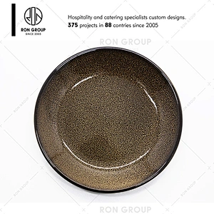 Sushi Restaurant Sushi Serving Boat Shaped Ceramic Plate