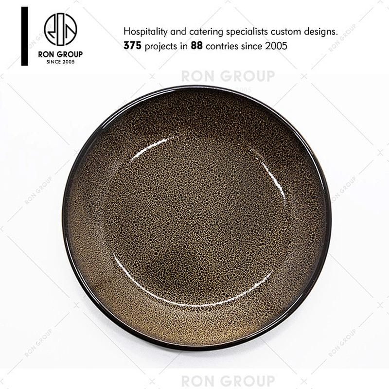 Sushi Restaurant Sushi Serving Boat Shaped Ceramic Plate