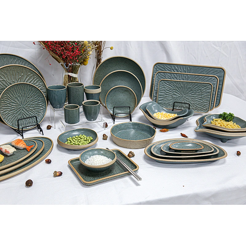 Wholesale Large Capacity Restaurant Bevel Bowl Cutlery Set