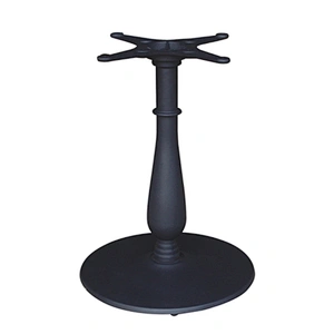 Exquisite Round Cast Iron Durable Furniture Table Base