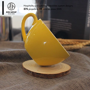 Wholesale Restaurant Hotel Porcelain Tea Restaurant Ceramic Cup