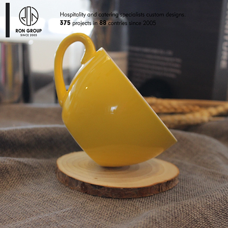 Wholesale Restaurant Hotel Porcelain Tea Restaurant Ceramic Cup