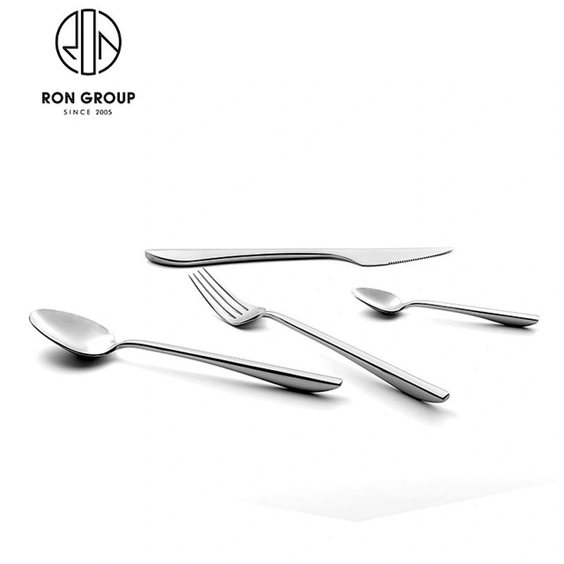 Wholesale Restaurant Stainless Steel Dessert Spoon Coffee Spoon