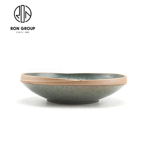 Stylish Restaurant Universal Irregular Shape Round Soup Plate