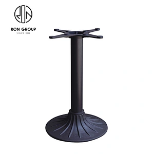 Wholesale Used Restaurant Black Color Metal Dining Table Bases