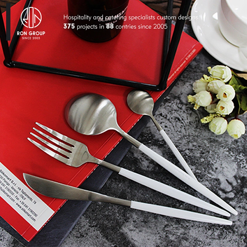 Spain Restaurant Cutlery Set Knife and Fork and Spoon