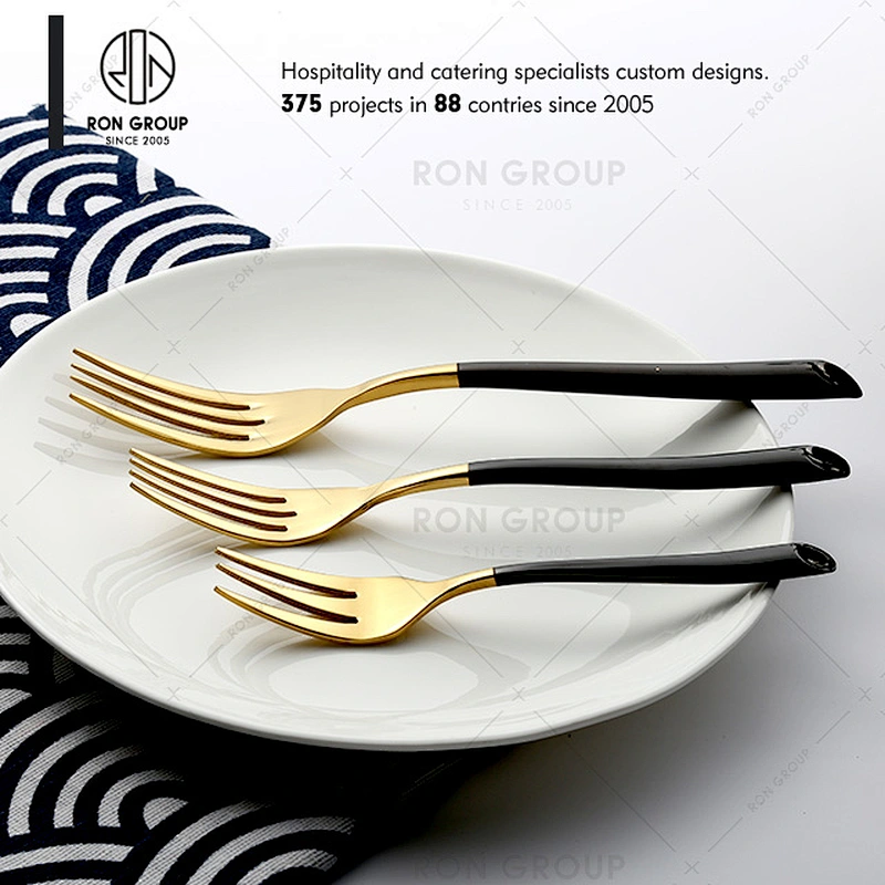 Stainless Steel Black Handle Dinner Knife Table Knife