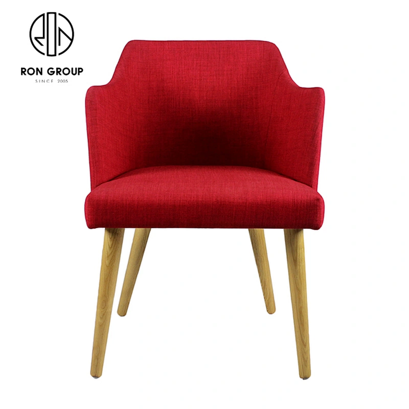 Comfort Restaurant Furniture Leisure Armrest Dining Chair For Sale