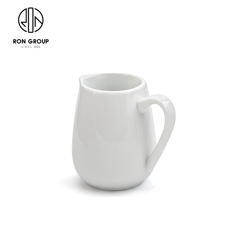 Hot Sale High Capacity Tableware Porcelain Coffee Pot Ceramic Milk Tea Cup