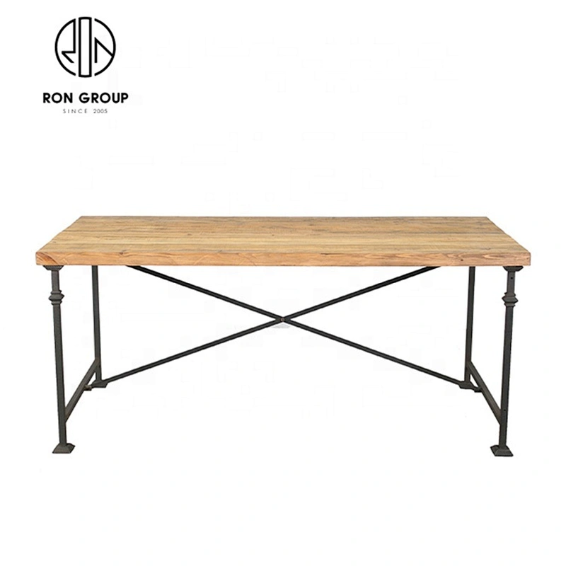 Luxury Furniture Fashion Solid Restaurant 180*92*78 Wooden Dining Table