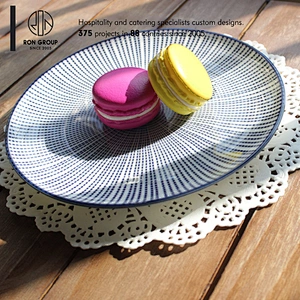 Bulk modern ceramic charger plates for hot sales