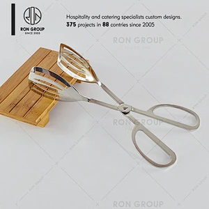 Kitchen Stainless Steel Thickened Tongs Long handle Food Clip
