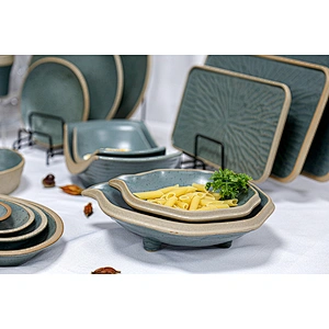 Restaurant 12 Inch 14 inch 16 Good Quality Inch Oval Strip Plate