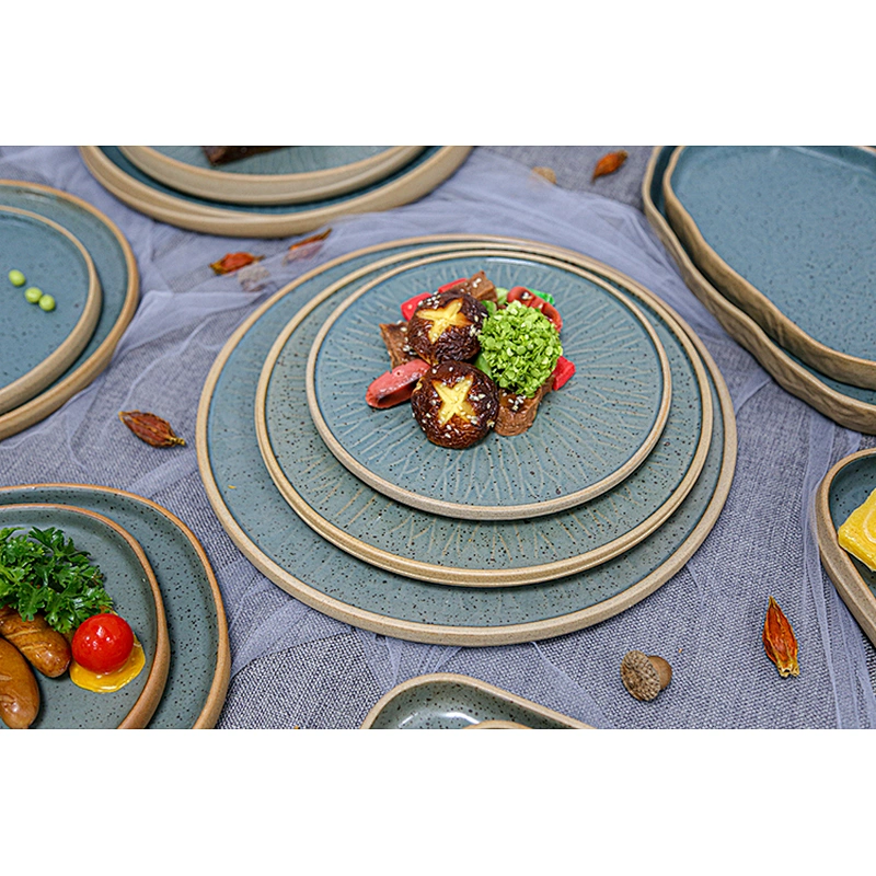 Customized Eco Friendly Easy To Clean 10 12 14 Inch Square Plate